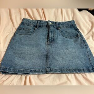 Forever 21 Denim Mini Skirt